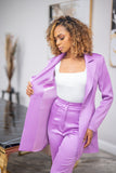 Sophisticated Suit - Lavender - Belle Business Wear 
