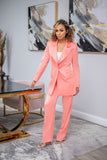 Sophisticated Suit - Peach - Belle Business Wear 
