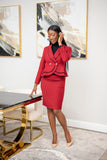 Power Moves Skirt Suit (Pre-order) - Belle Business Wear 